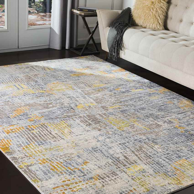 Poissy Modern Charcoal Area Rug