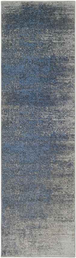 Nevers Modern Denim Area Rug