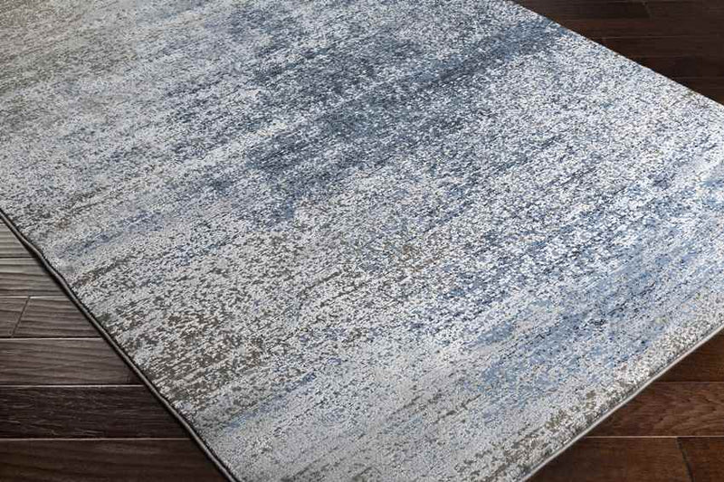 Nevers Modern Denim Area Rug