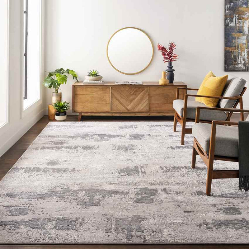 Agen Modern Charcoal Area Rug