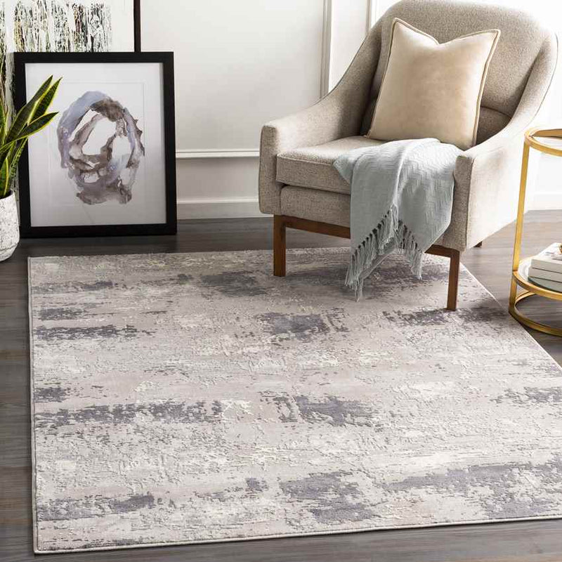 Agen Modern Charcoal Area Rug