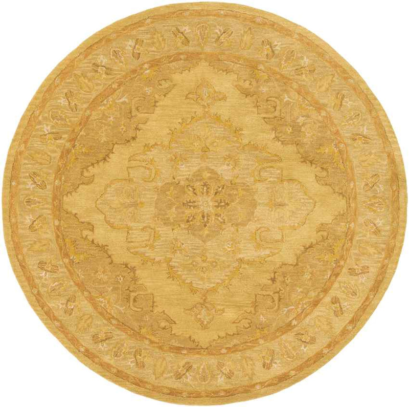 Chatou Traditional Mustard Area Rug