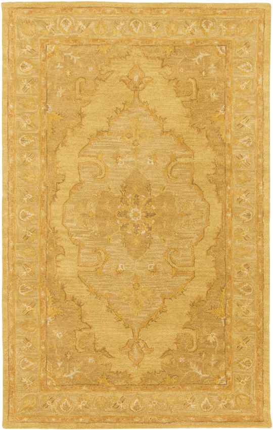 Chatou Traditional Mustard Area Rug