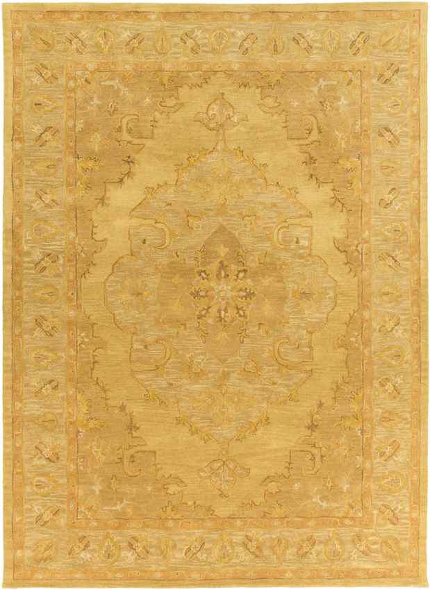 Chatou Traditional Mustard Area Rug