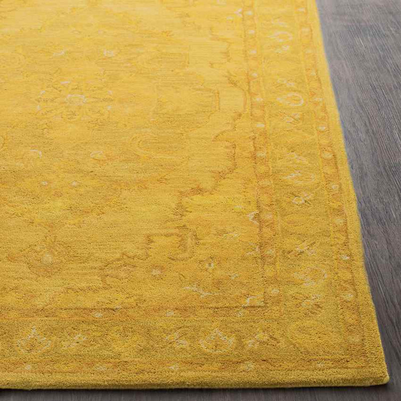 Chatou Traditional Mustard Area Rug