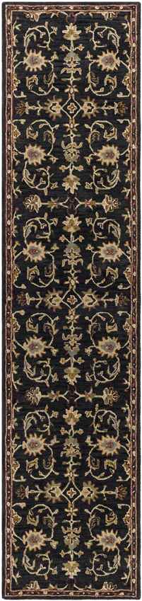 Maubeuge Traditional Ink Blue Area Rug