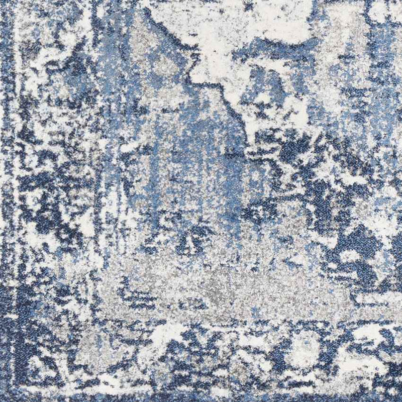 Bowen Traditional Navy/Dark Blue Area Rug