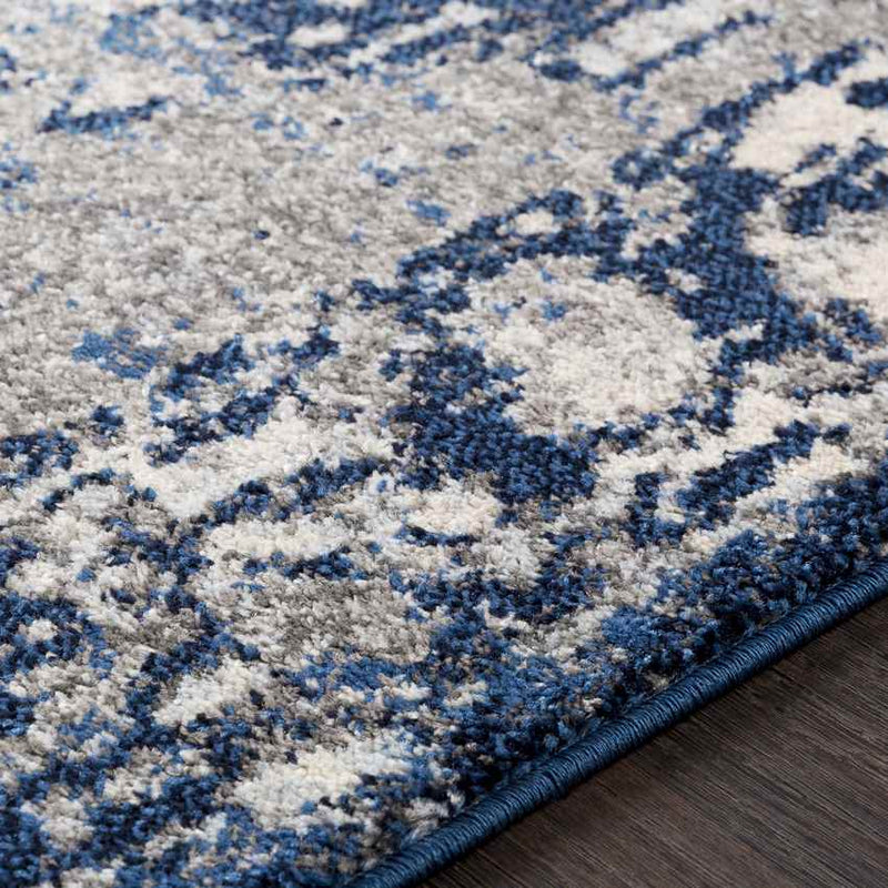 Bowen Traditional Navy/Dark Blue Area Rug