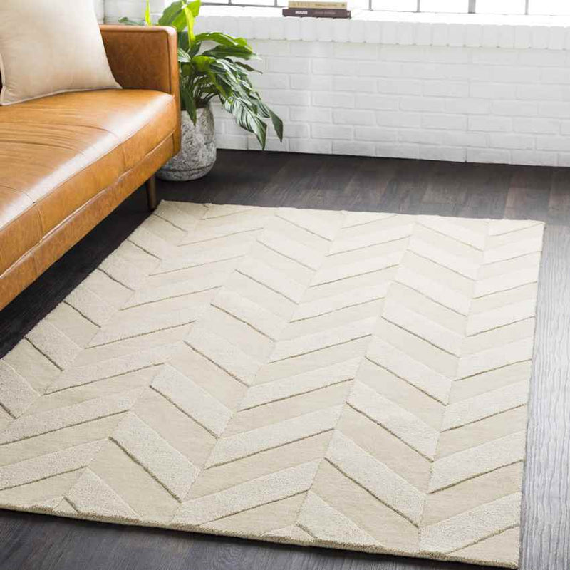 Menton Modern Khaki Area Rug