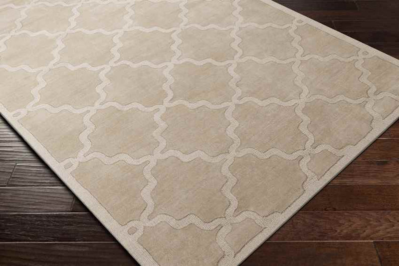 Ermont Modern Khaki Area Rug