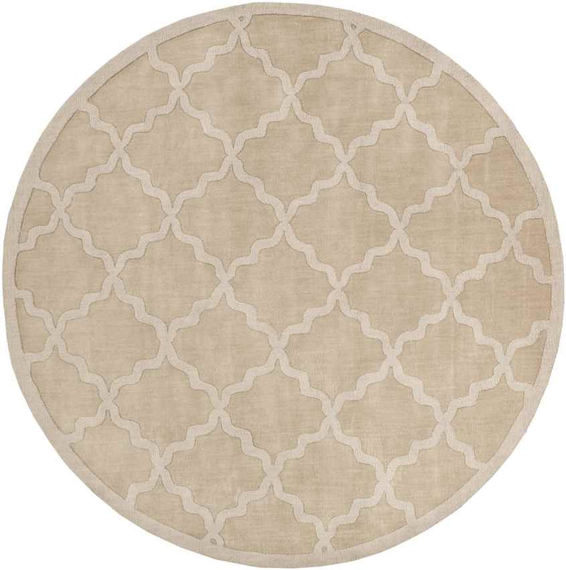 Ermont Modern Khaki Area Rug