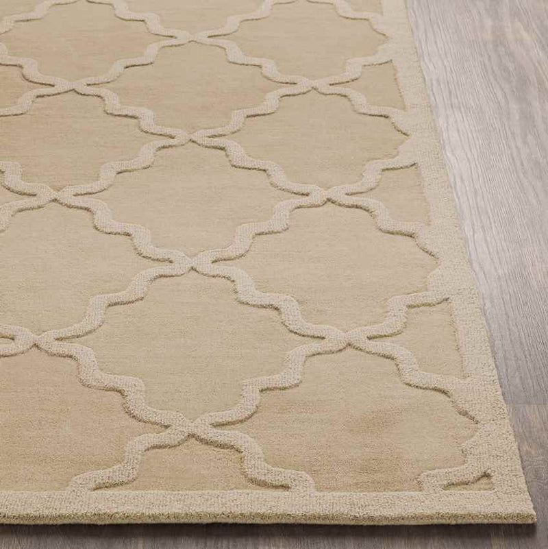 Ermont Modern Khaki Area Rug