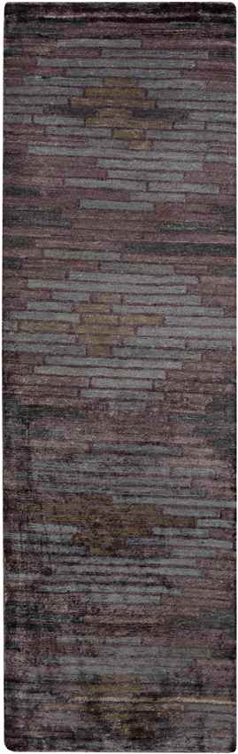 Saumur Modern Eggplant Area Rug