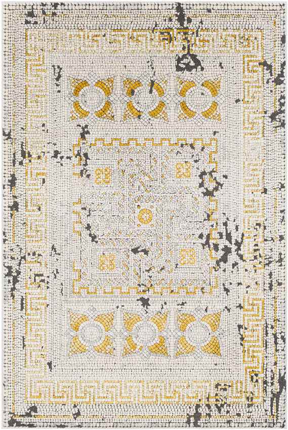 Herblay Global Mustard/Beige Area Rug