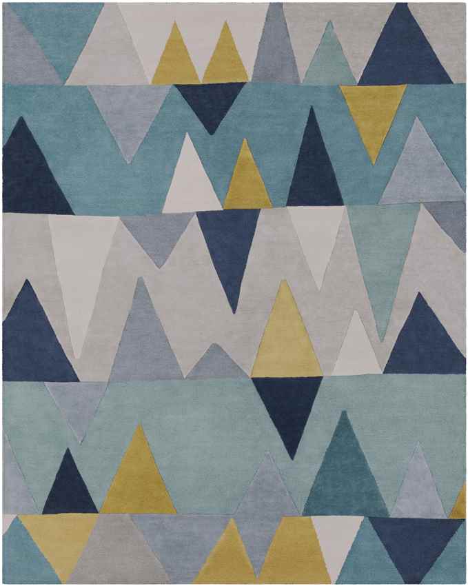 Begles Modern Navy Area Rug