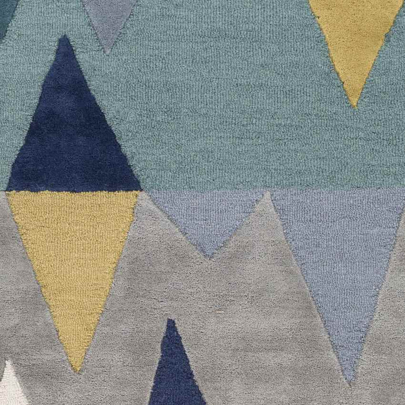 Begles Modern Navy Area Rug