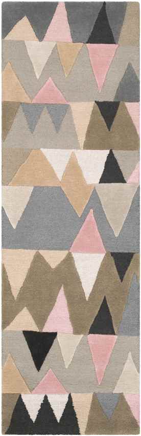 Begles Modern Pale Pink Area Rug