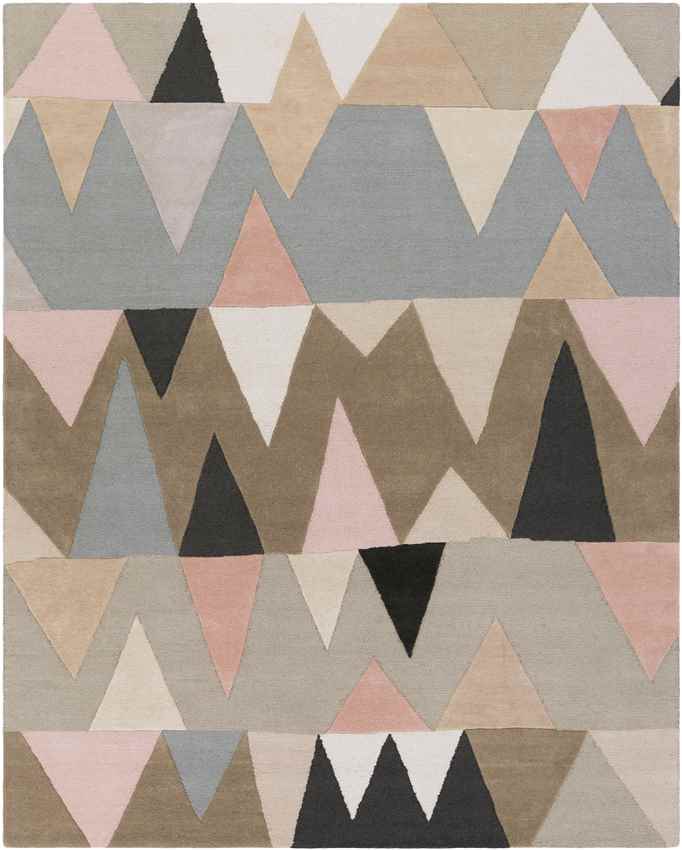 Begles Modern Pale Pink Area Rug