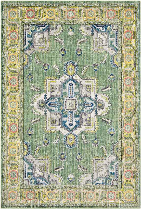 Gonesse Traditional Lime Area Rug