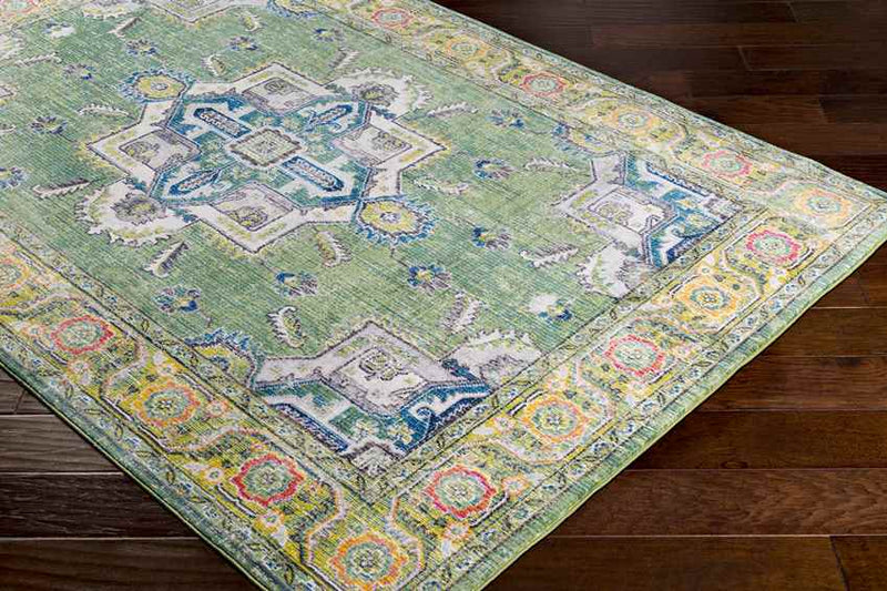 Gonesse Traditional Lime Area Rug