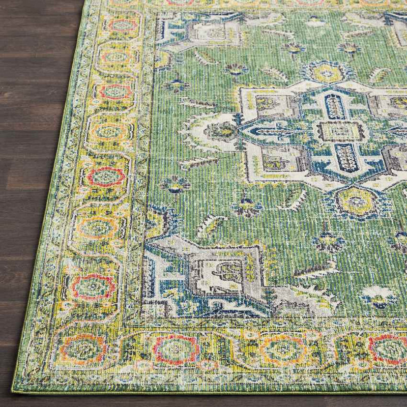 Gonesse Traditional Lime Area Rug