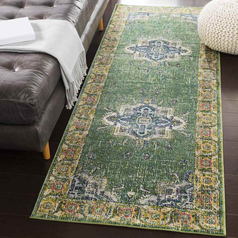 Gonesse Traditional Lime Area Rug