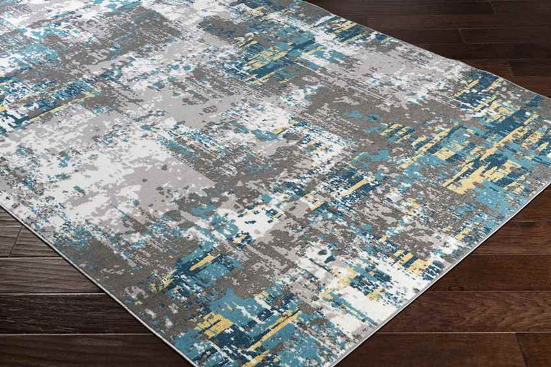 Kourou Modern Teal Area Rug