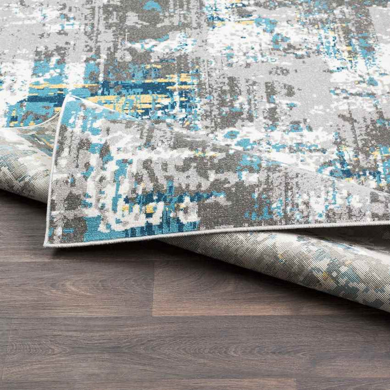 Kourou Modern Teal Area Rug