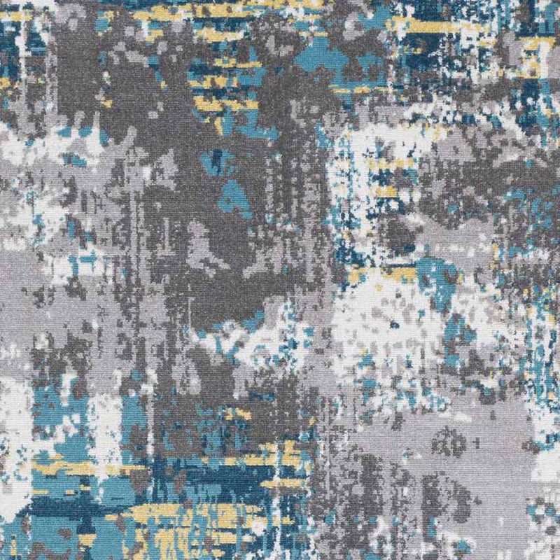 Kourou Modern Teal Area Rug