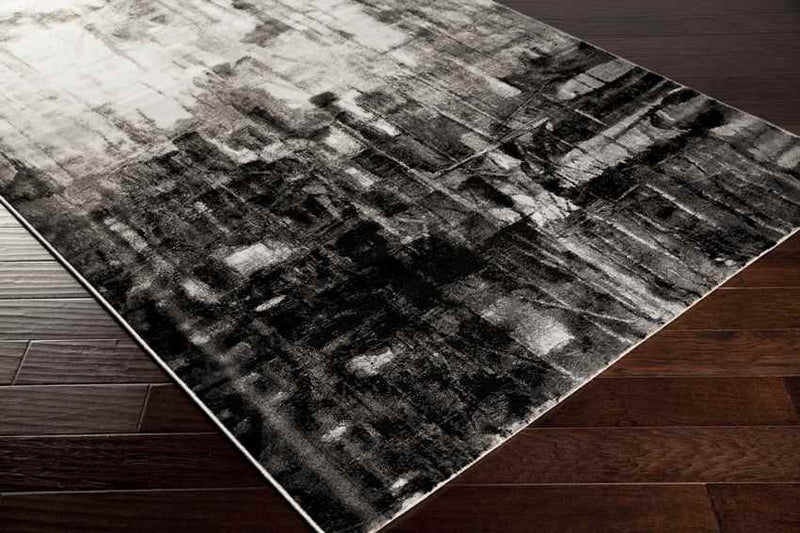 Saintes Modern Black Area Rug