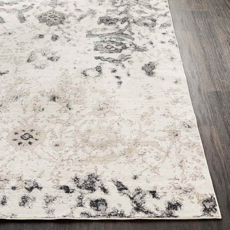 Les Ulis Traditional Khaki Area Rug