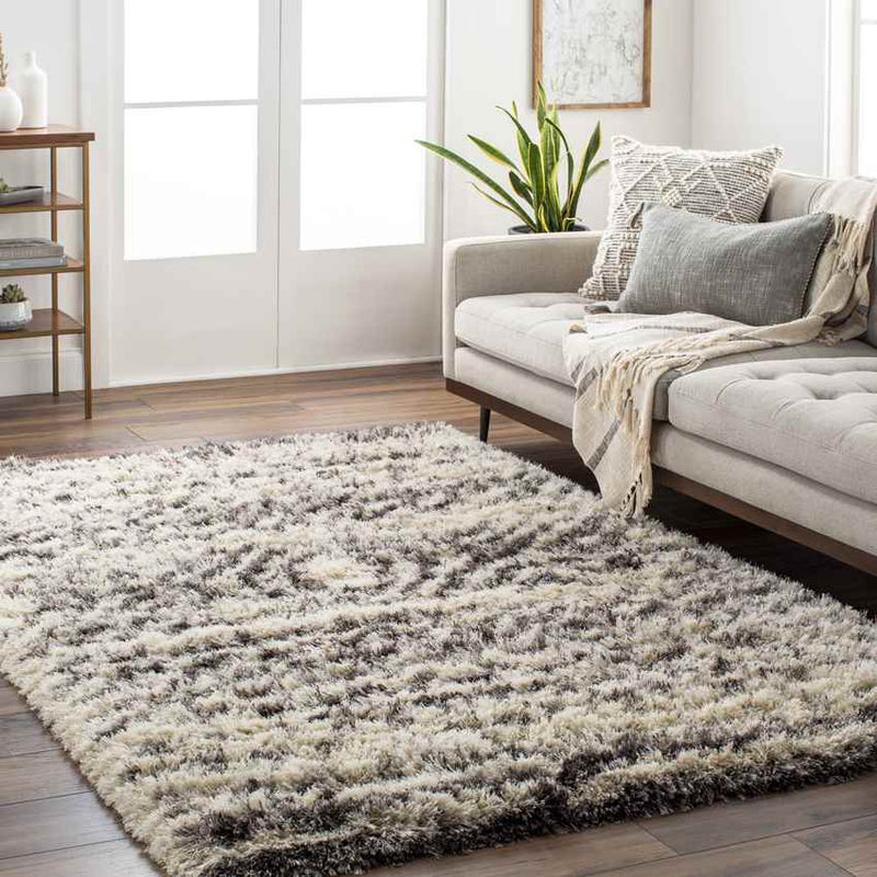 Vernon Global Charcoal Area Rug