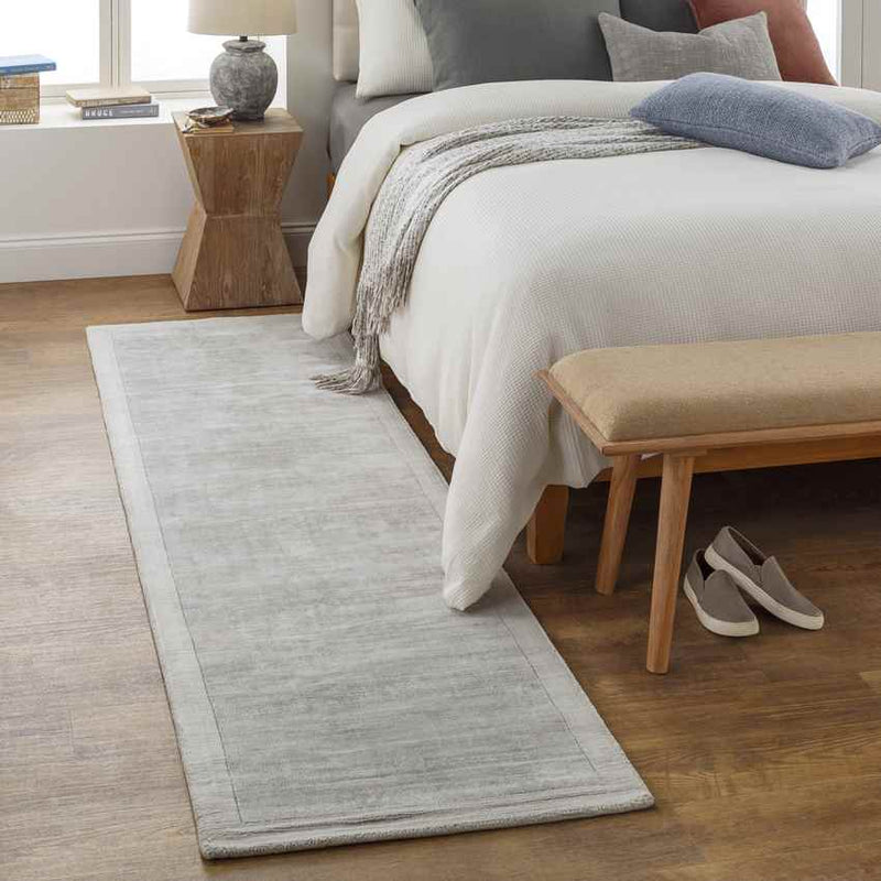 Les Lilas Modern Light Gray Area Rug