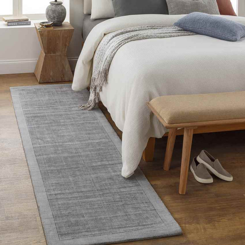 Les Lilas Modern Dark Gray Area Rug