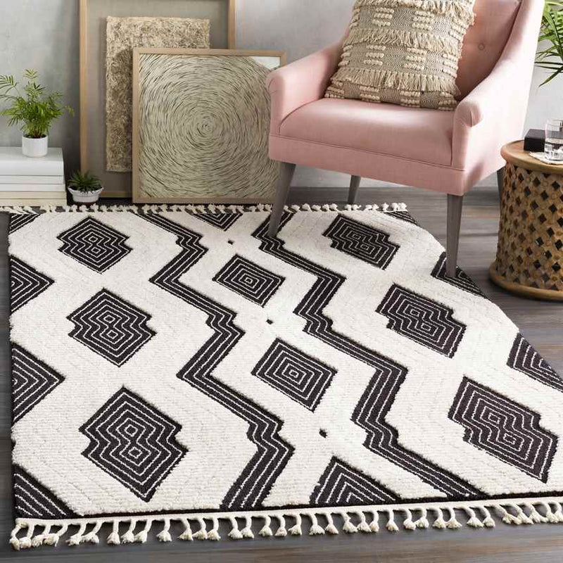 Le Moule Global Black/Ivory Area Rug