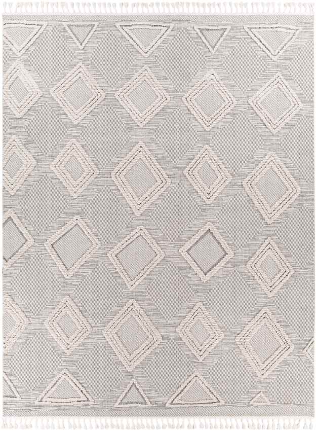 Orly Global Gray/Cream Area Rug