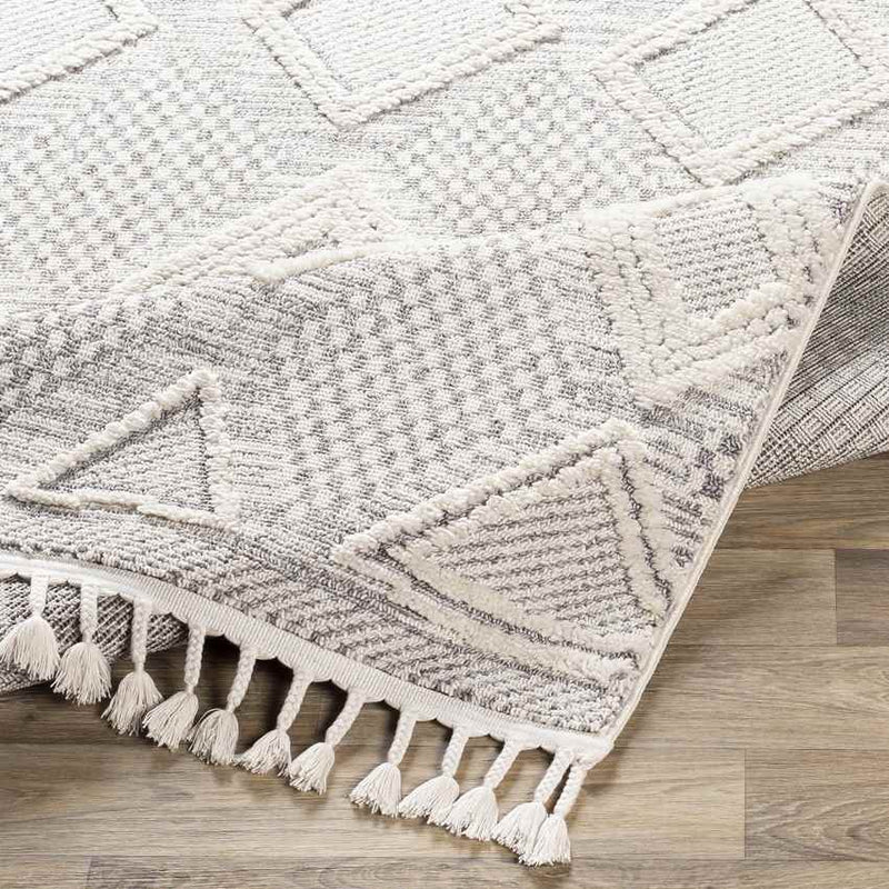 Orly Global Gray/Cream Area Rug