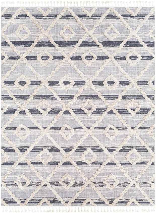 Oyonnax Global Dark Blue Area Rug