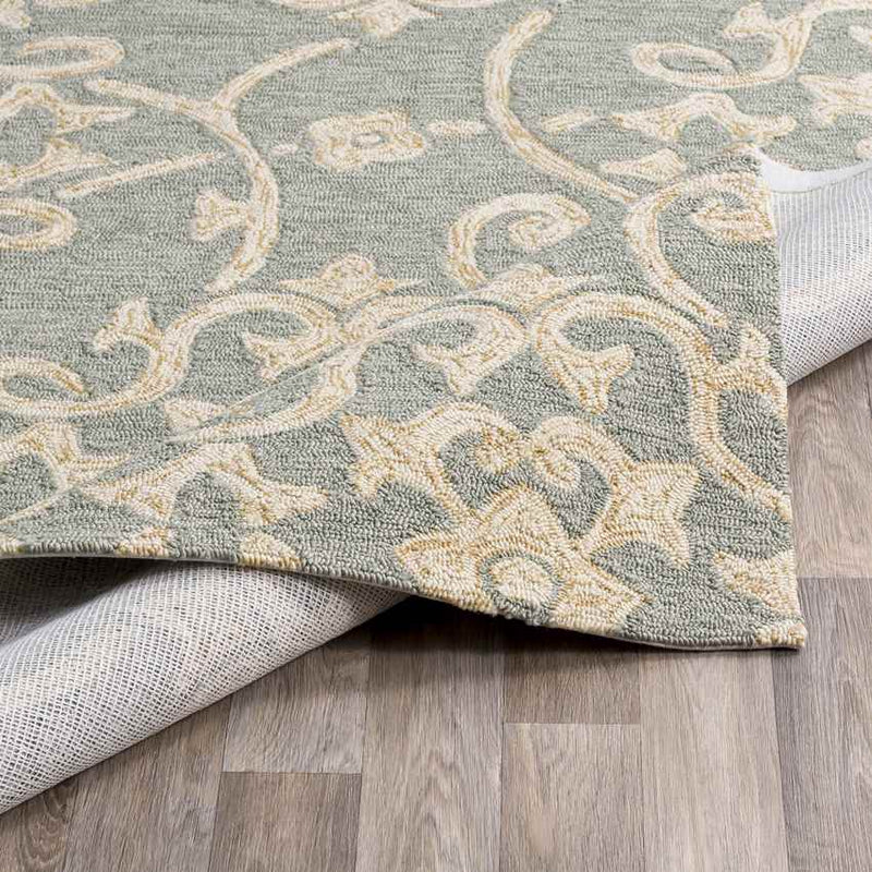 Lisieux Cottage Sea Foam Area Rug