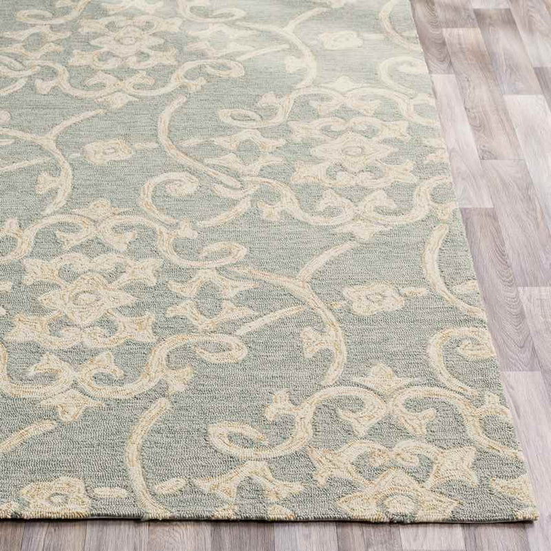 Lisieux Cottage Sea Foam Area Rug