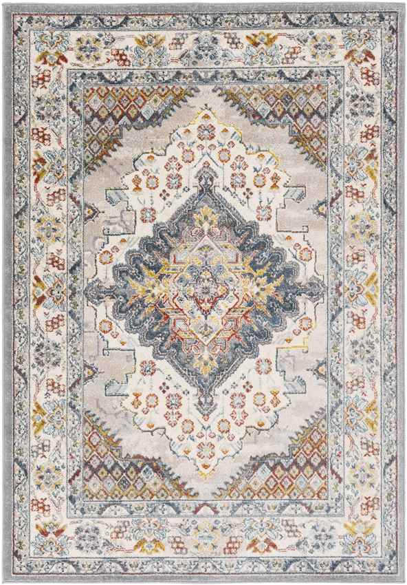 Var Traditional Gray Area Rug