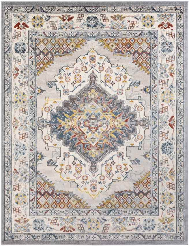 Var Traditional Gray Area Rug