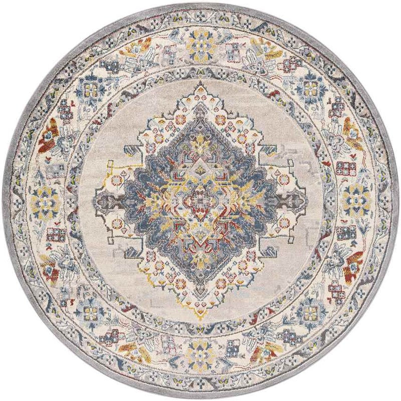 Var Traditional Gray Area Rug