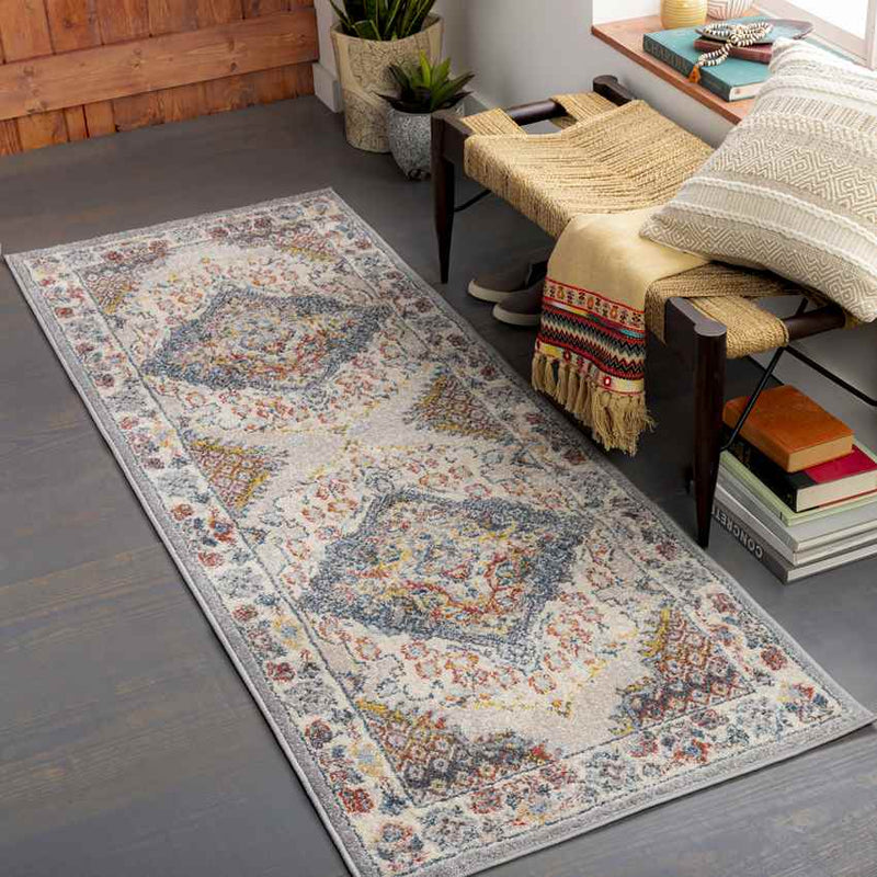 Var Traditional Gray Area Rug