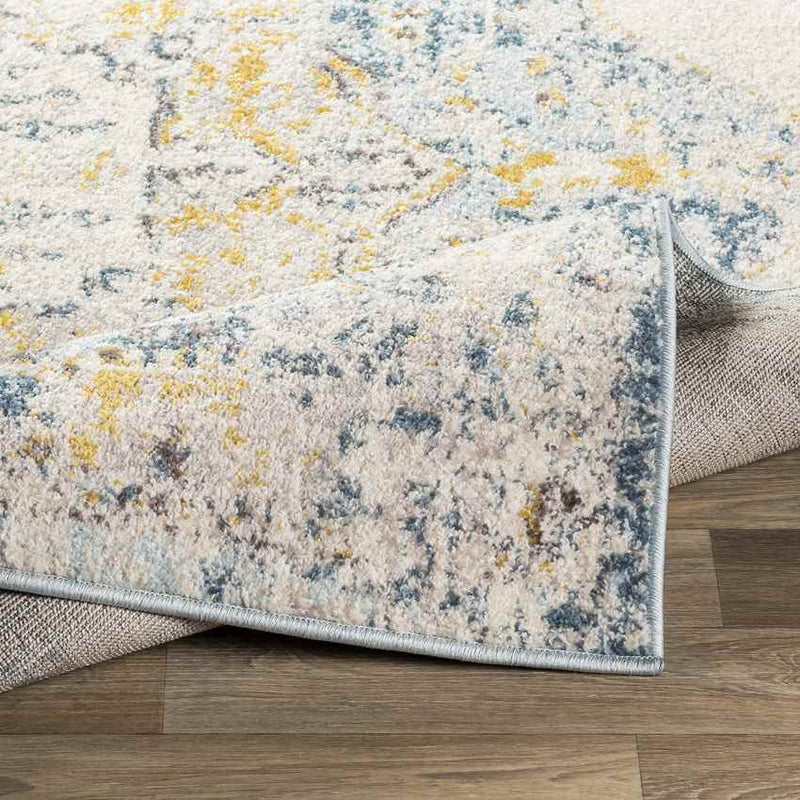 Gard Traditional Sky Blue Area Rug