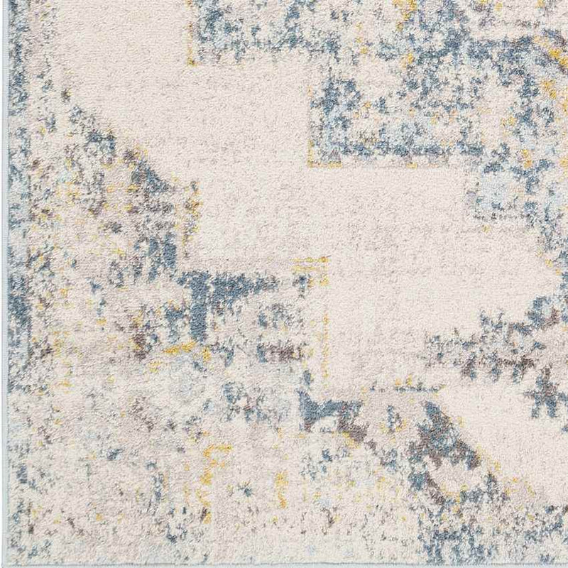 Gard Traditional Sky Blue Area Rug