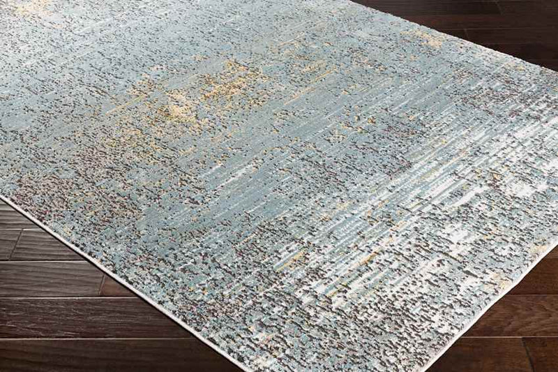 Doubs Traditional Aqua Area Rug