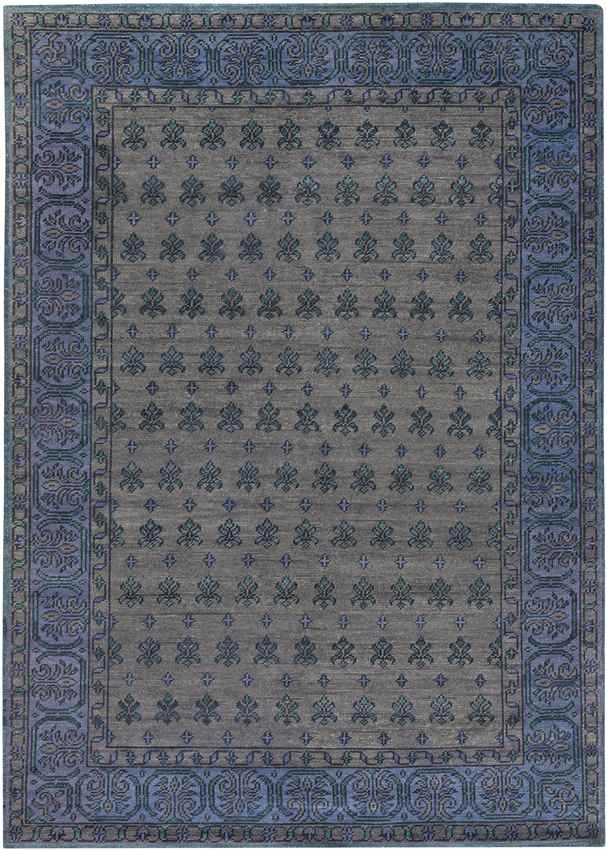 Oise Traditional Black Area Rug