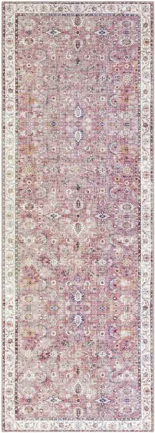 Yonne Traditional Garnet Area Rug