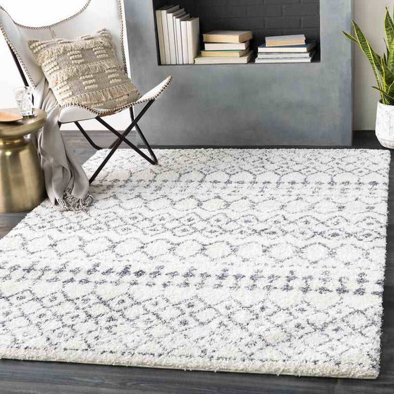 Occitanie Global White Area Rug